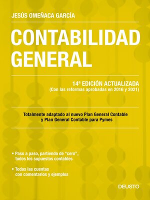 cover image of Contabilidad general